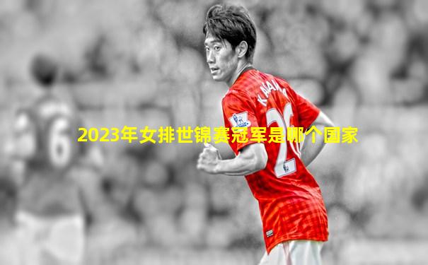 2023年女排世锦赛冠军是哪个国家