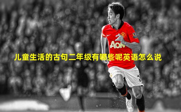 儿童生活的古句二年级有哪些呢英语怎么说