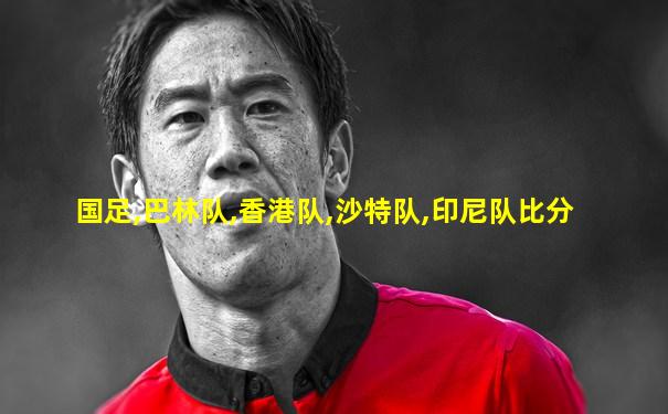 国足,巴林队,香港队,沙特队,印尼队比分