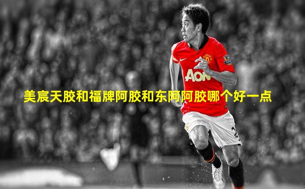 美宸天胶和福牌阿胶和东阿阿胶哪个好一点