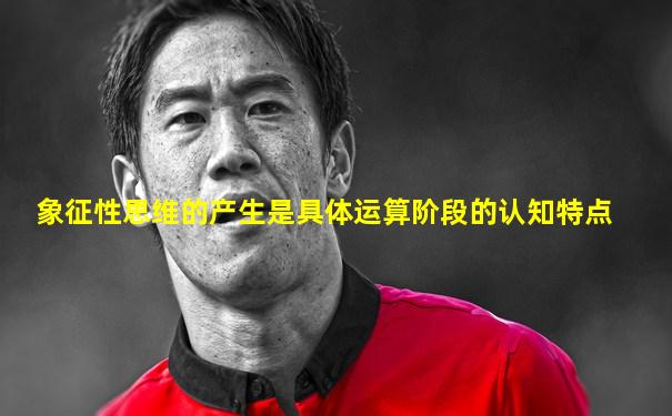 象征性思维的产生是具体运算阶段的认知特点
